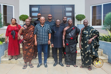 Mahama to attend Dr. Agyepong’s father's funeral following official invitation